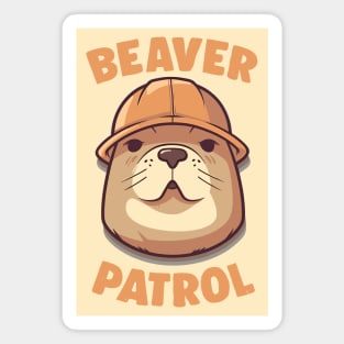 Beaver Patrol Magnet